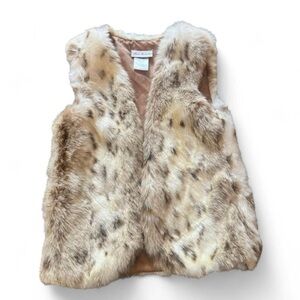 Jona Michelle girls Faux Fur Vest